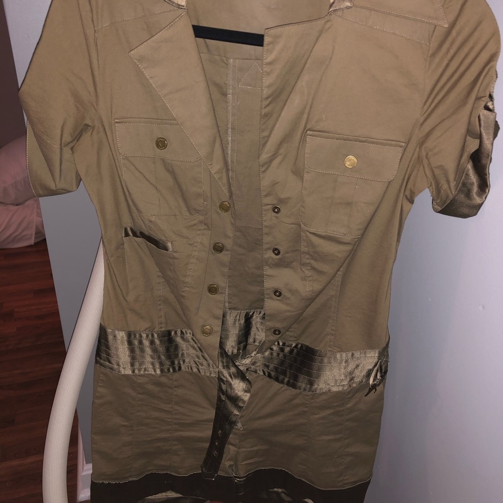 Olive Green Romper